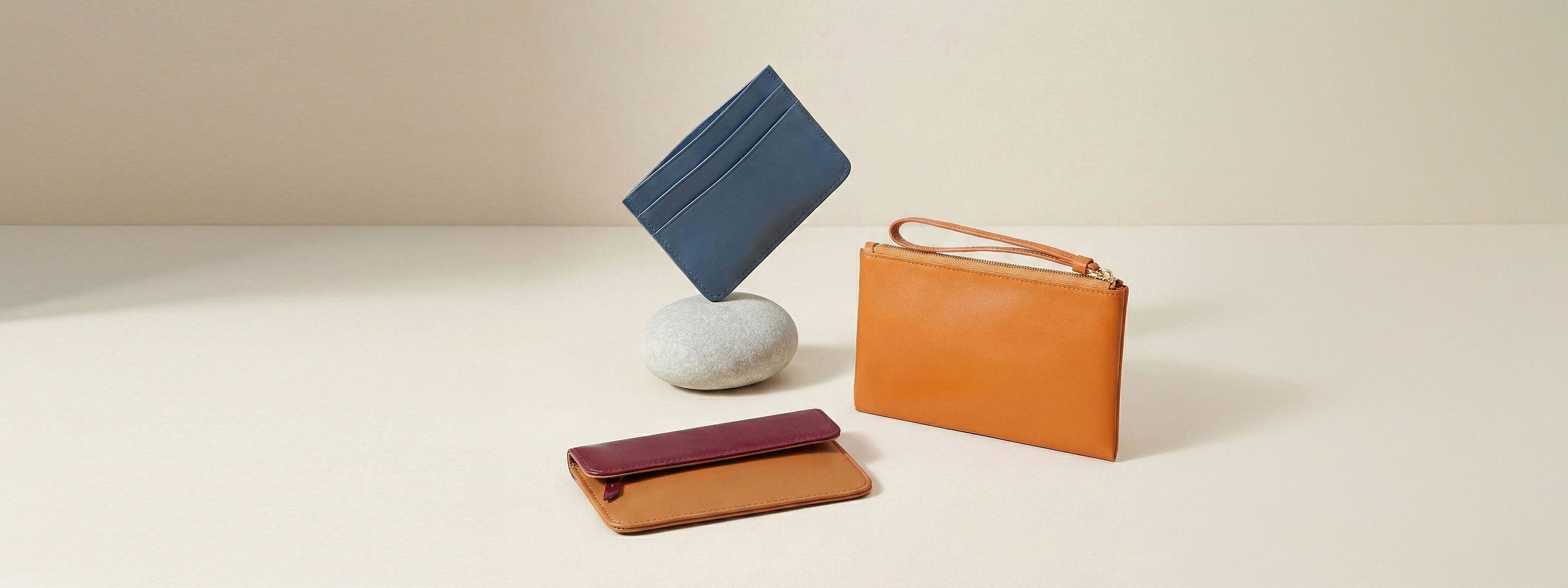 Accesorios de viaje de piel hechos a mano