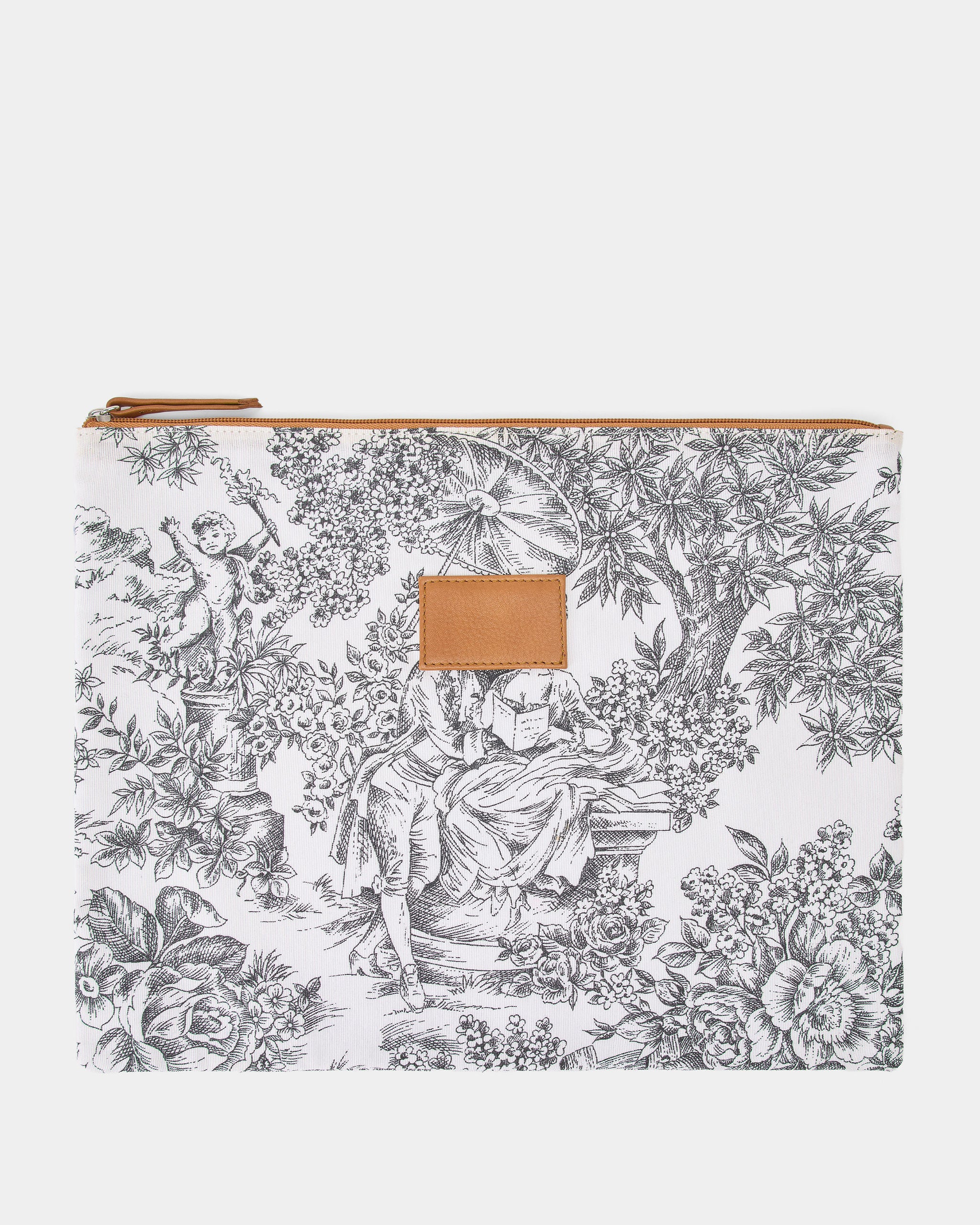 Set Provenza Toile de Jouy Negro