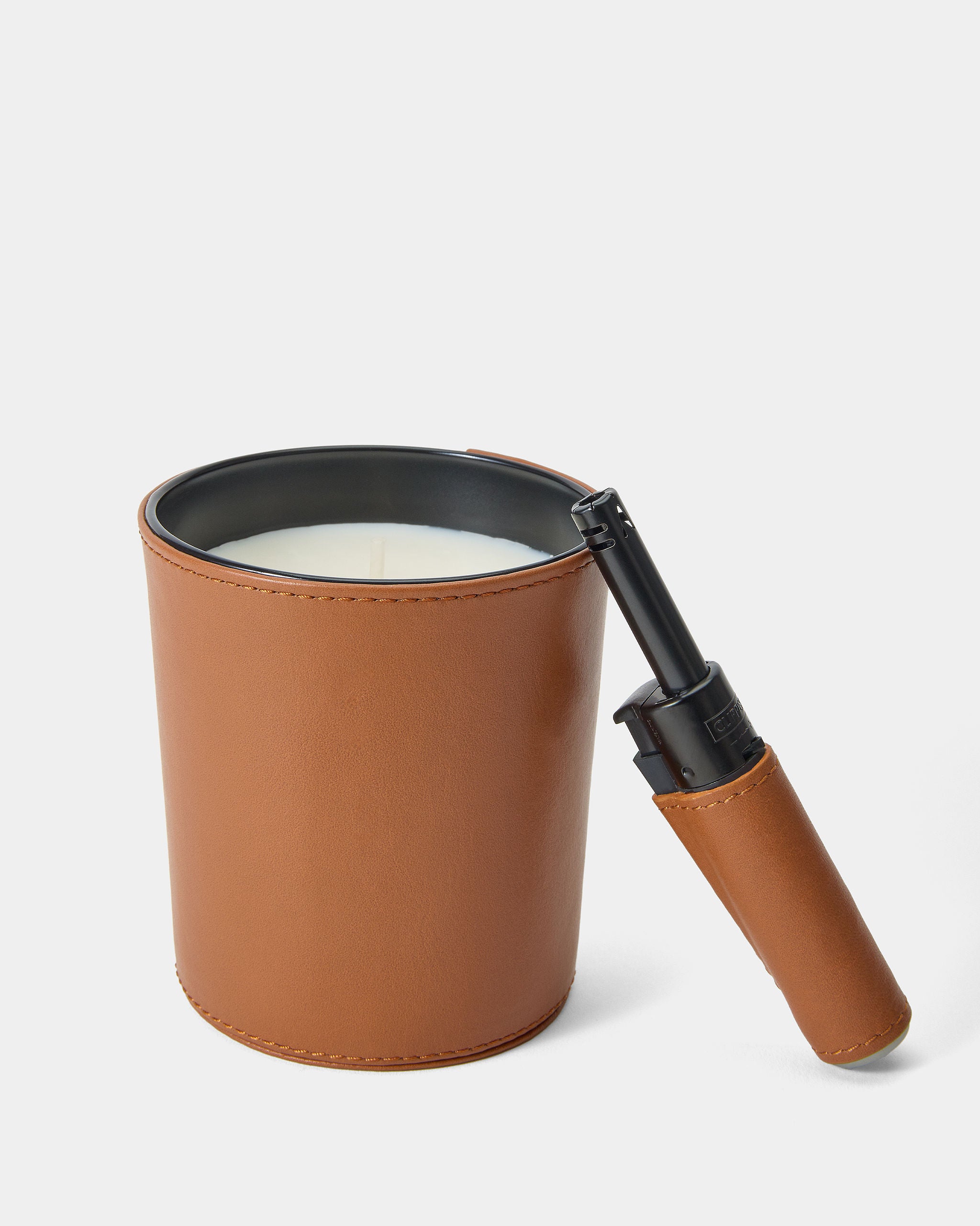 Vela + Mechero Leather
